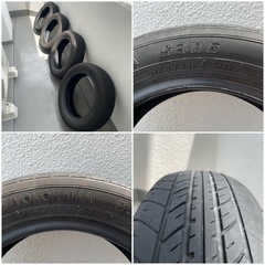 ヨコハマS306 155/65R14 4本セット（溝差あり）の画像