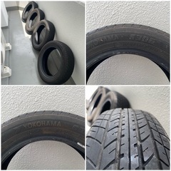 ヨコハマS306 155/65R14 4本セット（溝差あり）の画像