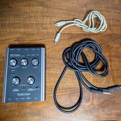 TASCAM US-144mkII インターフェイス　シールド＆...
