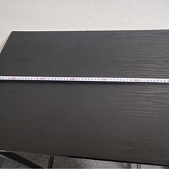 【ハイテーブル】シンプル＆スタイリッシュ／幅約70cm × 奥行約49cm × 高さ約100cmの画像
