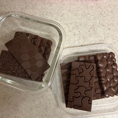 ミニ板チョコ型☆の画像
