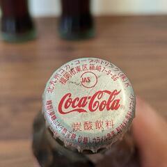 80年代〜90年代　コカコーラ　クラシックボトル 4本セット　昭和レトロの画像