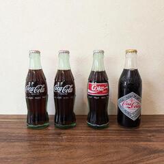 80年代〜90年代　コカコーラ　クラシックボトル 4本セット　昭...