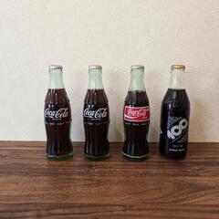 80年代〜90年代　コカコーラ　クラシックボトル 4本セット　昭和レトロの画像