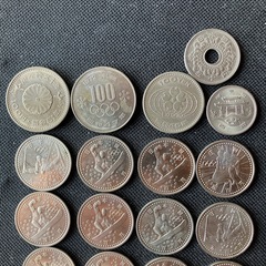 古銭　記念コイン21枚セットの画像