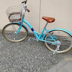 子供用自転車２２インチ　前輪パンクしてます　　の画像