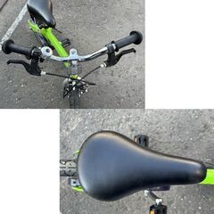 へんしんバイク 12.5インチ バランスバイク スタンド ペダルあり ライトグリーン 幼児用自転車 子供用自転車 ☆ 札幌市 白石店   の画像