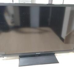 ジャンク液晶テレビ SHARP AQUOS 40型と50型 メタルラック2台と電子レンジをサービス