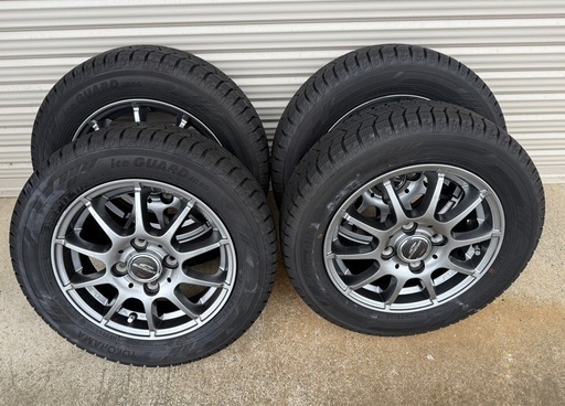 残りミゾ多い軽自動車用スタッドレスホイールセット