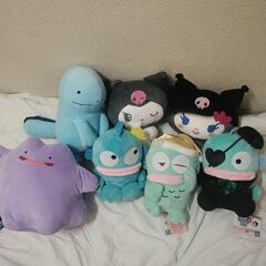 サンリオ、ポケモンぬいぐるみ