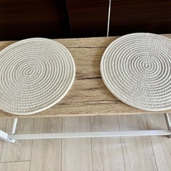 椅子　ベンチ　ダイニングチェアの画像