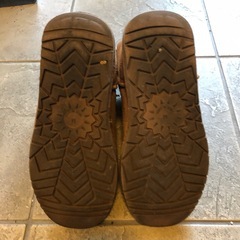 ムートンブーツの画像