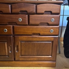 【昭和レトロ】桐タンス 引き出し・収納たっぷり！和室にの画像