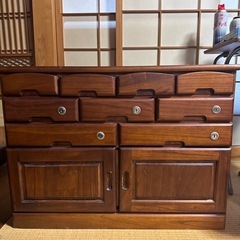 【昭和レトロ】桐タンス 引き出し・収納たっぷり！和室に