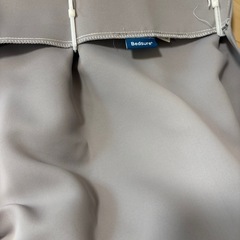 【BEDSURE】　カーテン　グレー　2枚セットの画像