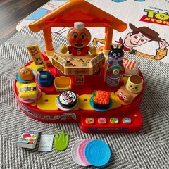 アンパンマン回転寿司　おもちゃ　おままごと　ジャンク品　