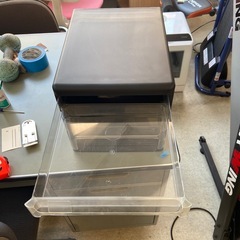 K2506-026 チェスト  4段 書類ケース キズ汚れありの画像