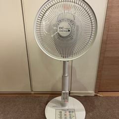 DC扇風機　上下自動首振り可動　左右自動首振り故障