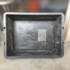 メダカや亀飼育にプラスチック製トロ舟