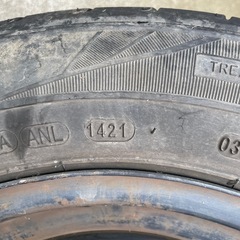 ホイール付きタイヤ(カバーあり)の画像