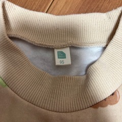 トレーナー　裏起毛の画像