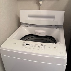 洗濯機 6kg アイリスオーヤマ 全自動洗濯機 ホワイト IAW...