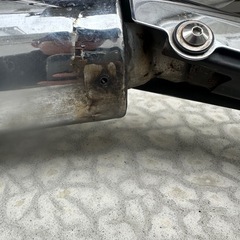 gsr250純正マフラーの画像