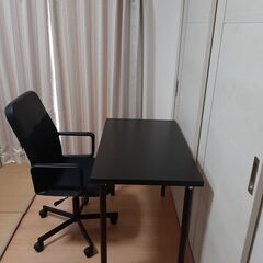 (家具) 机セット　椅子　パソコン机、作業机、勉強机、ダイニング...