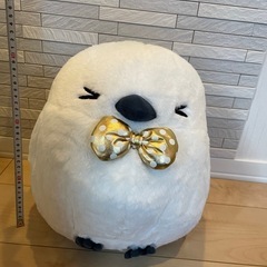 シマエナガぬいぐるみの画像