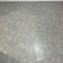 モルタル調　グレー　置くだけフロアタイル　石目調　