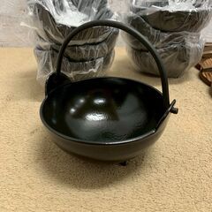 【新品未使用】EBM 江部松商事 いろり鍋 15φ 7個 ふた12個 セット まとめ売り まとめ 飲食事業者向け 店舗 店舗用品 食器 鍋 Y1572の画像