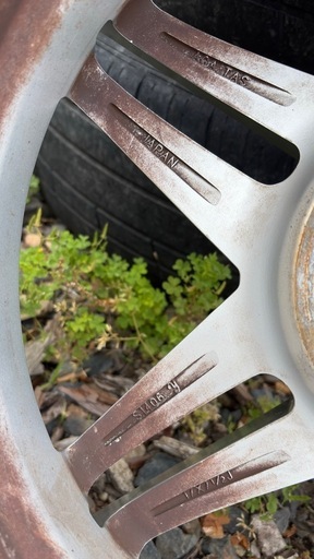 17インチ 7.5J +44 PCD112 5H メルセデスベンツ W205 Cクラスサイズ適合 アルミホイール