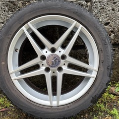 17インチ 7.5J +44 PCD112 5H メルセデスベンツ W205 Cクラスサイズ適合 アルミホイールの画像