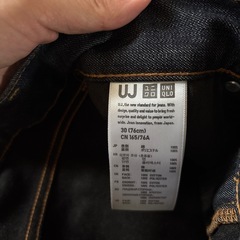 ユニクロ　メンズジーンズ　76cmの画像