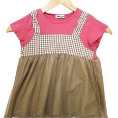 女児 キッズ 130cmサイズ  ワンピースとスカートのセット まと０めの画像