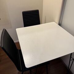 ダイニングテーブル＆椅子２脚