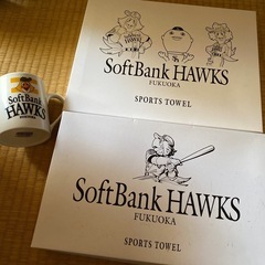 ソフトバンク　ホークス　　マグカップ　タオルの画像