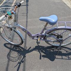 子ども自転車　22インチ　女の子