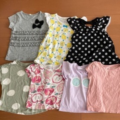女の子90-100cm 夏服7枚