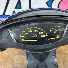 ★即乗りOK！　ホンダ　DIO ZX　セル1発　実働車　本物3番エンジン　2スト　原付　バイクの画像