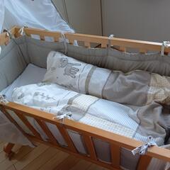 ミニ　ベビーベッドの画像