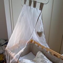 ミニ　ベビーベッドの画像