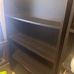 本棚4段 黒