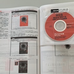 よくわかるマスターMOS Word2016 Excel2016対策テキスト&問題集の画像