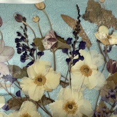 押し花アートの画像