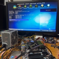 LGA1155 マザーボード CPU i7-3770 メモリ16GB CPUクーラー付き セット ②の画像