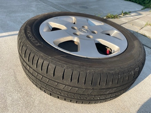 195/60r16日産純正ホイールセット