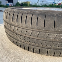 195/60r16日産純正ホイールセットの画像