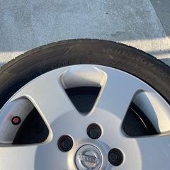 195/60r16日産純正ホイールセットの画像