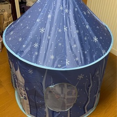 アナ雪風お城のキッズテントの画像